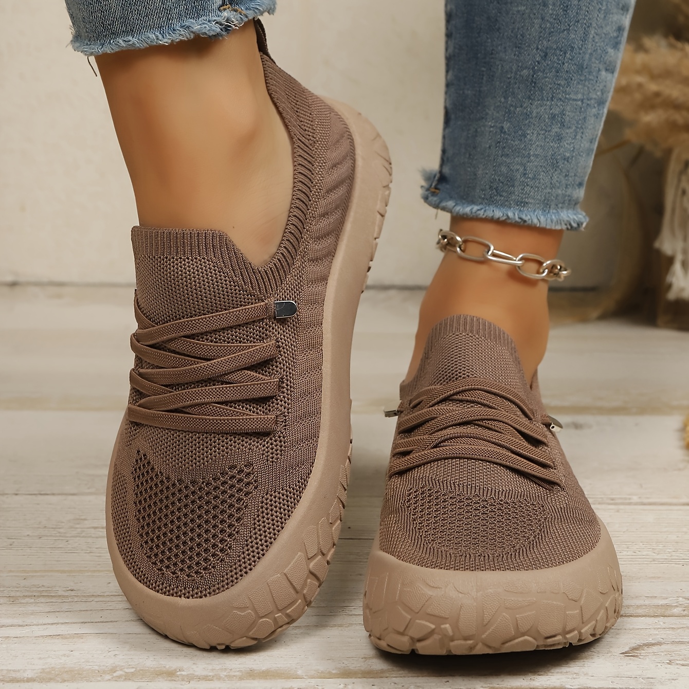 TEMU [Zapatillas] Moda Outdoor para Todas Retro Casual Mule Perforada Zapatilla de Entrenamiento para Versátil Casual Diario Traje de Desplazamiento