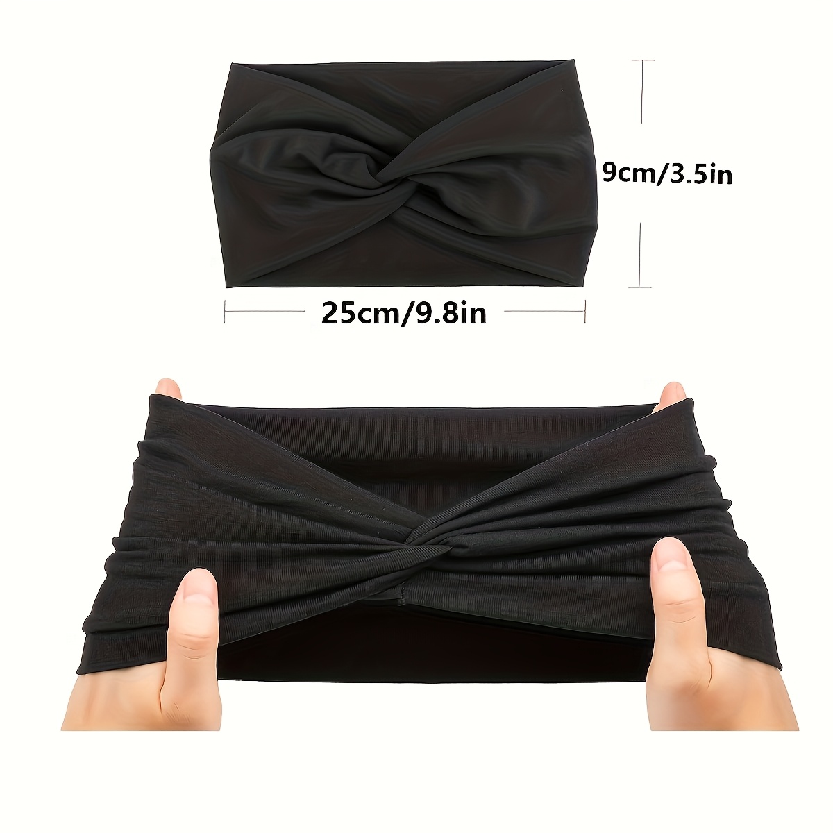 6pcs Women's Bohemian Headbands & Headscarves Set