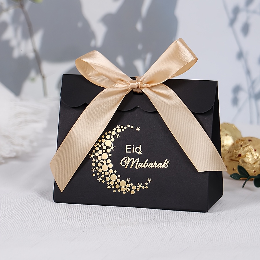 Gift For Her/him 10pcs For Party Gift Boxes With Diverse Colors And Designed Patterns, Perfect For Eid Al-fitr Party Gift Boxes