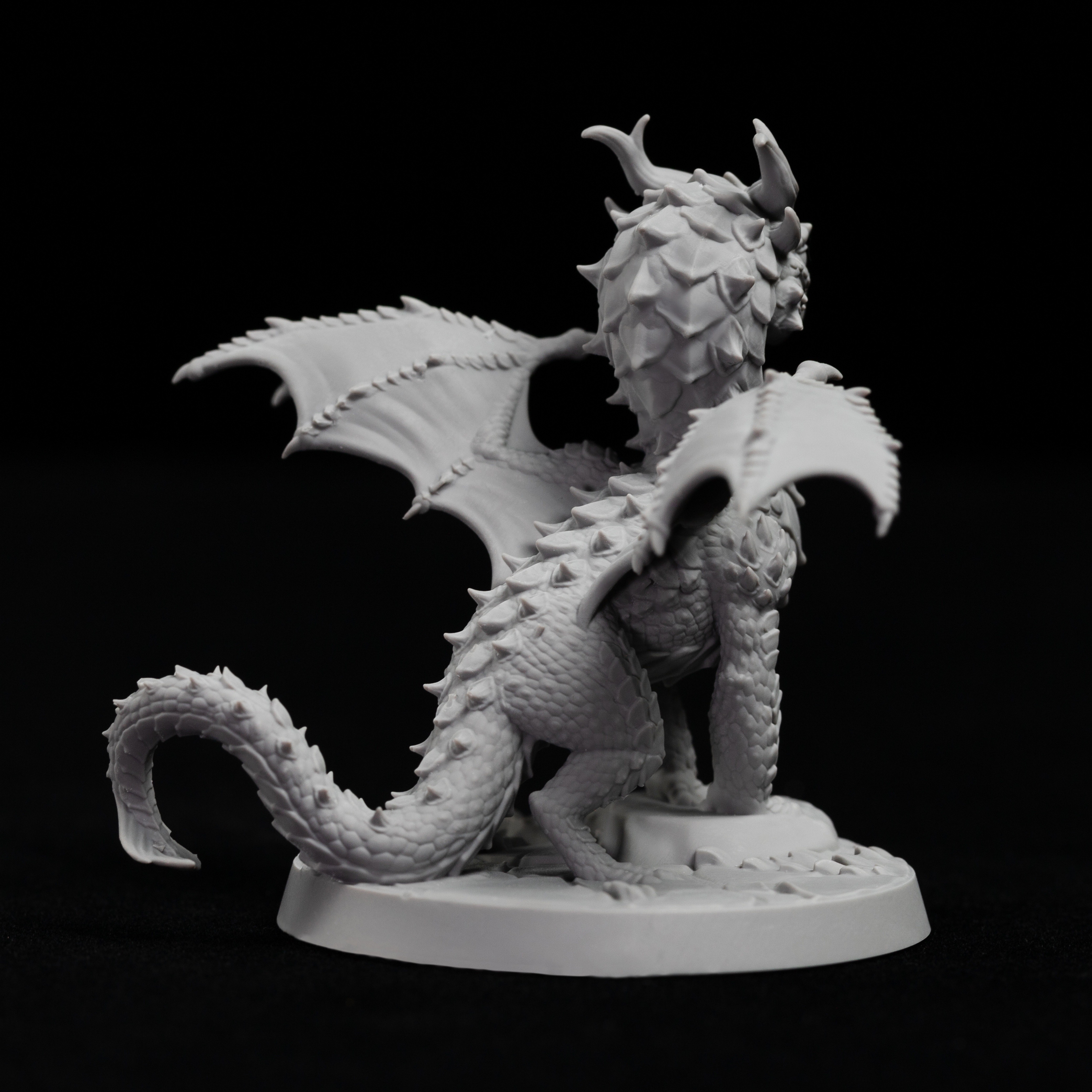 

Premium 3d Resin Dragon Miniatures - Perfect For Tabletop Rpgs & Board Games, Ready To Paint, Ages 14+