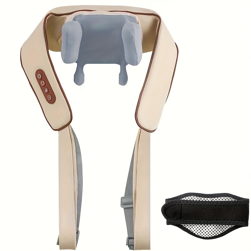 Electric 6D Massager for The Neck And Shoulders with Heat, a Deep Kneading Massage Pillow Designed for Muscle, Perfect for Use at Home, in The Office, Or in The Car - an Ideal Gift for Both Men And Women - Image 3