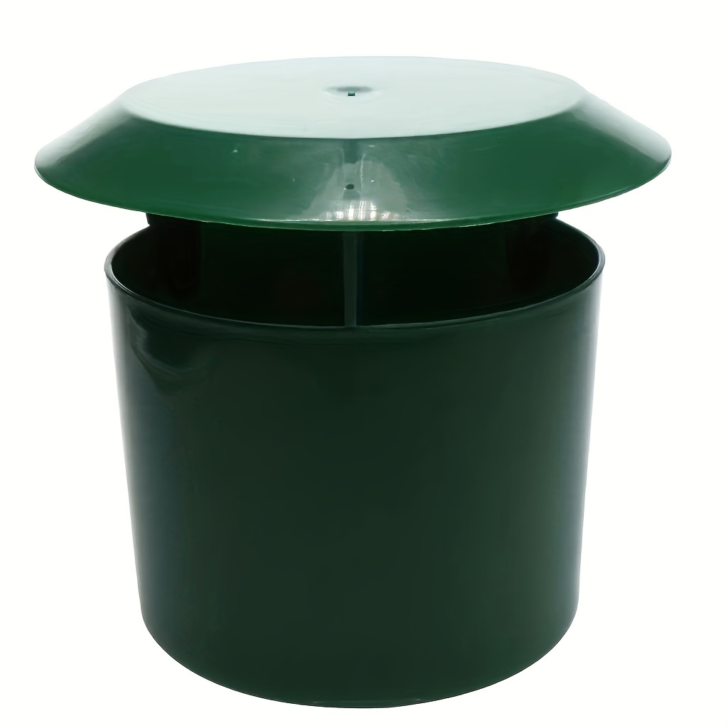 1pc, Plastic Snail Cage Slug Catcher Trap Tools Animal Pest Trapper Control, No Harm to Vegetable And Flower Green, 10.01x11.0cm