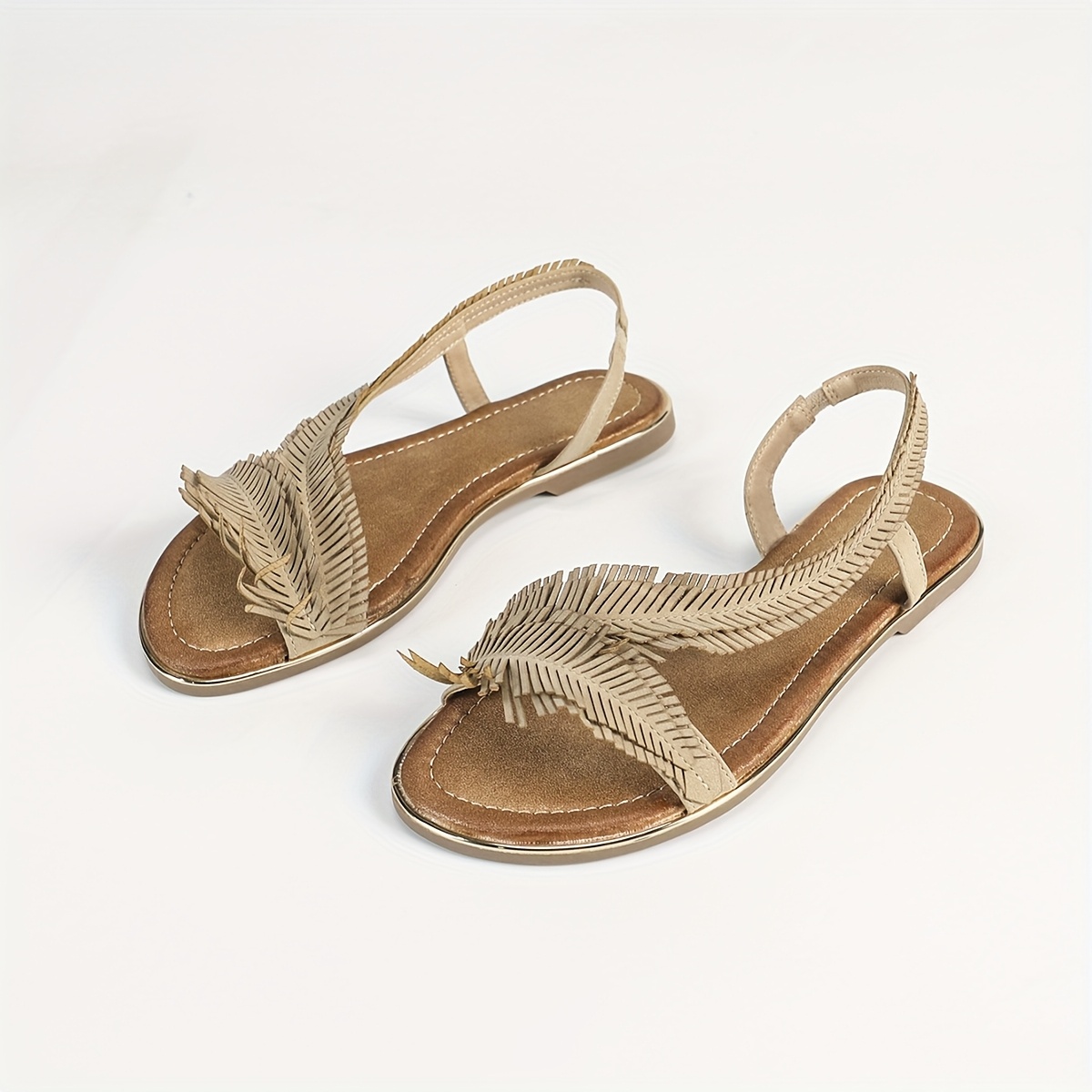 sandalias estilo bohemio mujer punta Temu Ecuador