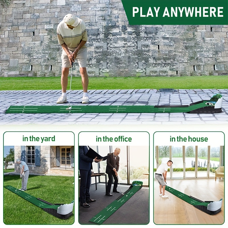 1pc new golf putter practice tool golf carpet home practice carpet Product details 8