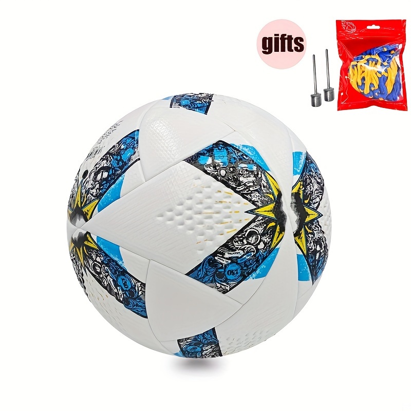 

Pu Leather Soccer Balls Seamless Hot Adhesive Football High , Wear-resistant And Explosion-proof Football For Adult And Youth