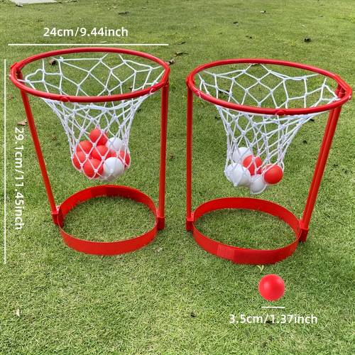 item picture headband basketball party game suitable for parent competition adjustable basketball net headband 20 random color balls two person game active atmosphere competitive game supplies perfectly active atmosphere props indoor