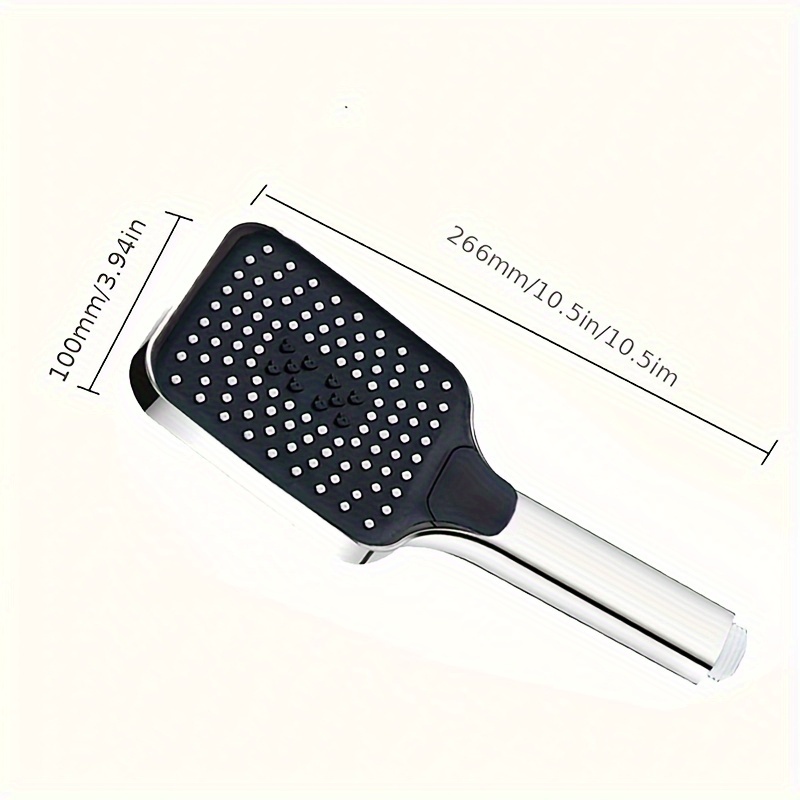 High-Pressure Water-Saving Shower Nozzle with 3 Adjustable Modes