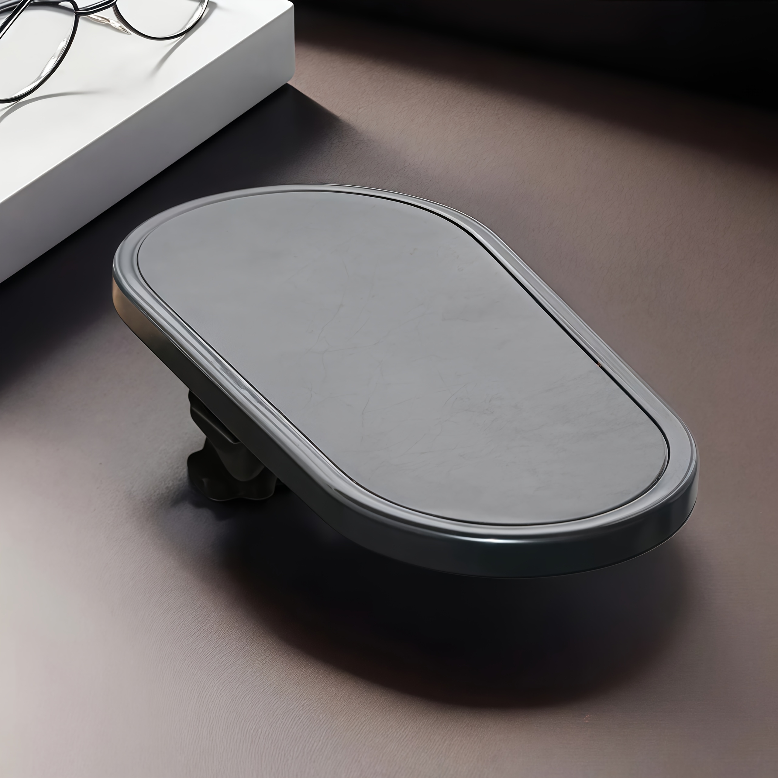 ergonomic armrest and wrist rest synthetic rubber computer desk extender office chair elbow support for stress home office accessory for keyboard and mouse Product details 5