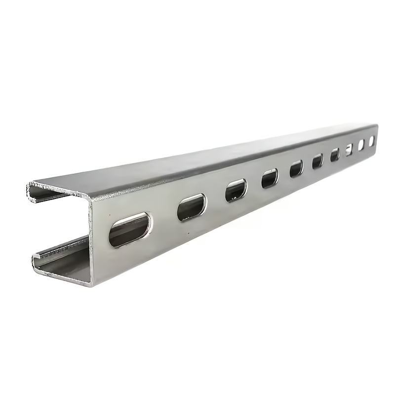 

Heavy-duty 2ft Zinc-plated Metal Channel, 1-5/8" X 1-5/8", 2.5mm With Slotted Back, Length