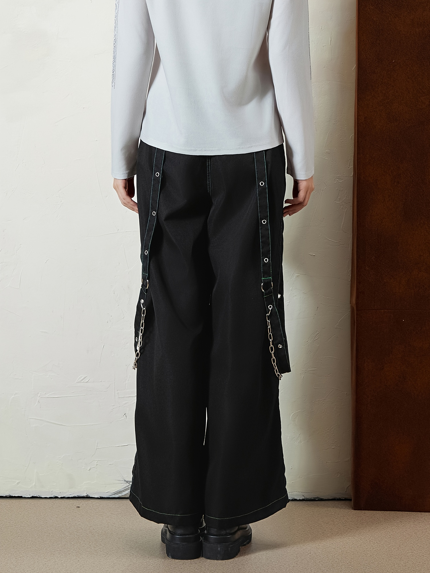 【BAON】Formen banding cargo wide pants Denim Double Cargo Jumbo Belas in Mineral Pearl Degrade – SVRN