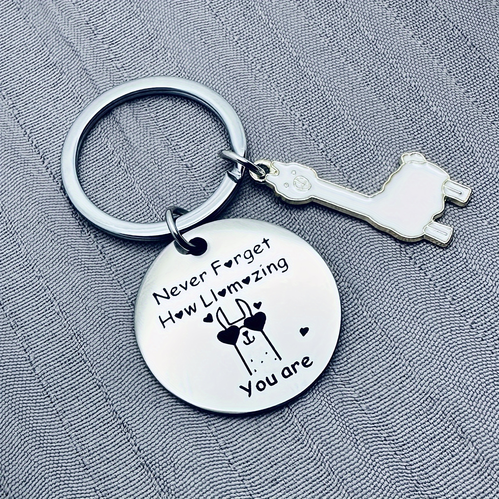 

Steel Keychain Inspirational - Motivational Keyring For , For Mom, , , Day, , Christmas