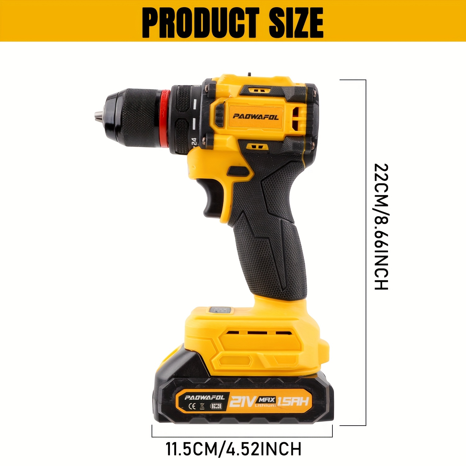 kit de herramientas eléctricas   - taladro inalámbrico con 2 baterías de 2x1,5ah, múltiples accesorios para mejoras  ,   y portátil, ideal para proyectos diy, kit de mejoras  |conjunto de taladros versátiles|taladro de plástico   Detalles del producto 2