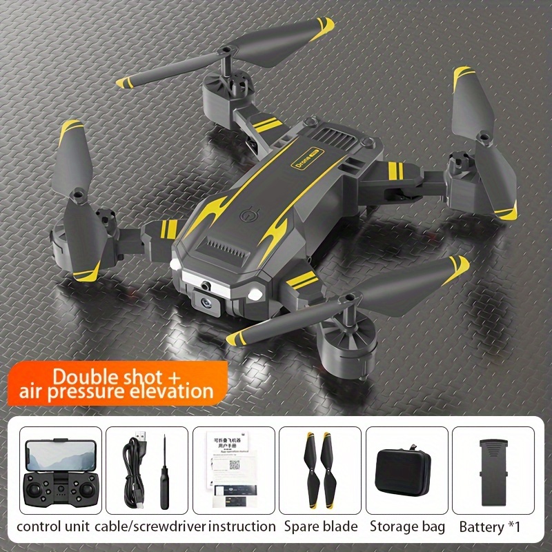 

S6 Camera Drone - -key , Auto- & Obstacle Avoidance, Foldable Design For Outdoor Fun - Perfect Gift For Beginners, & Adults - Ideal For Christmas, Thanksgiving, Halloween