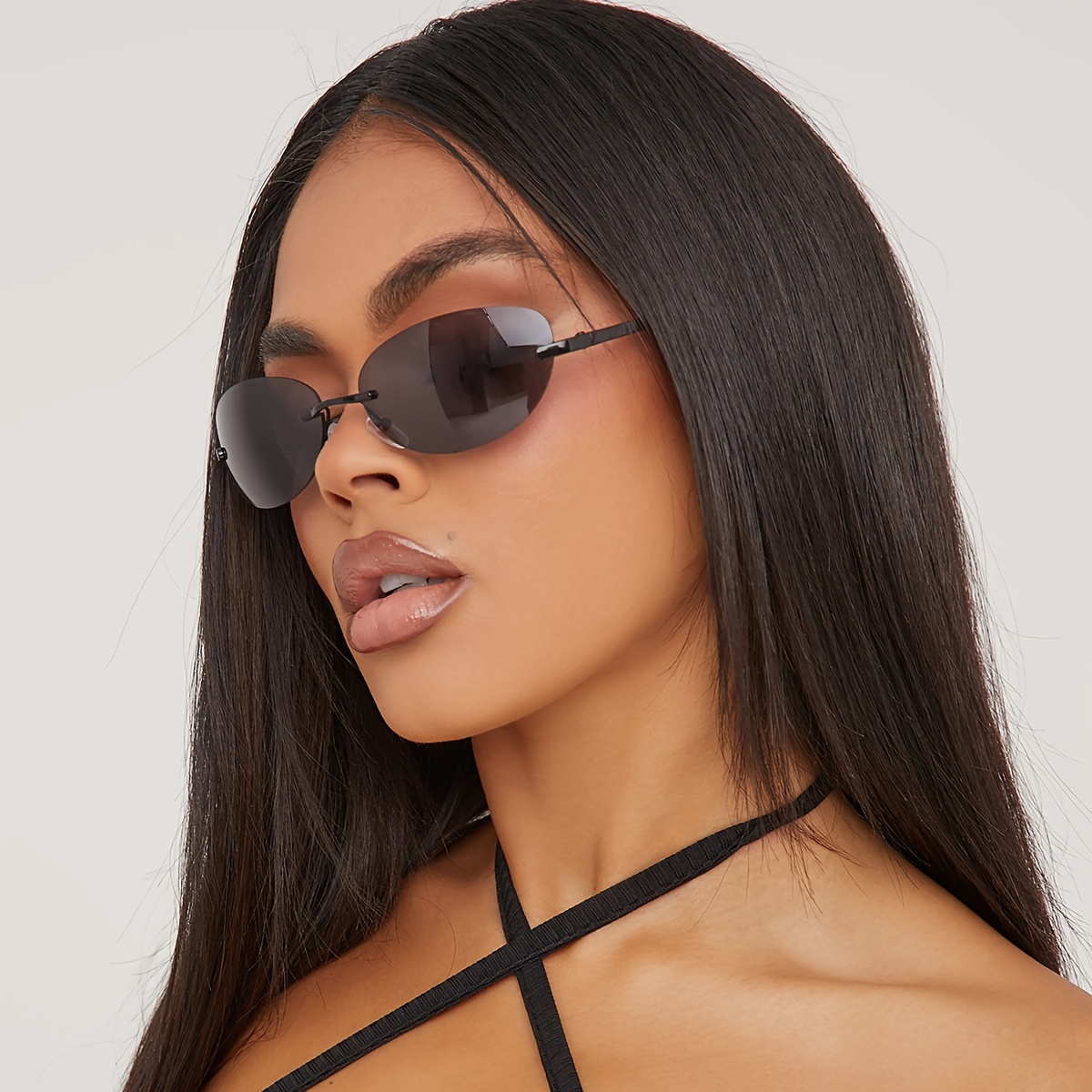 Y2K Envolver Óculos De Sol De Moda Para Mulheres Homens Estrela
