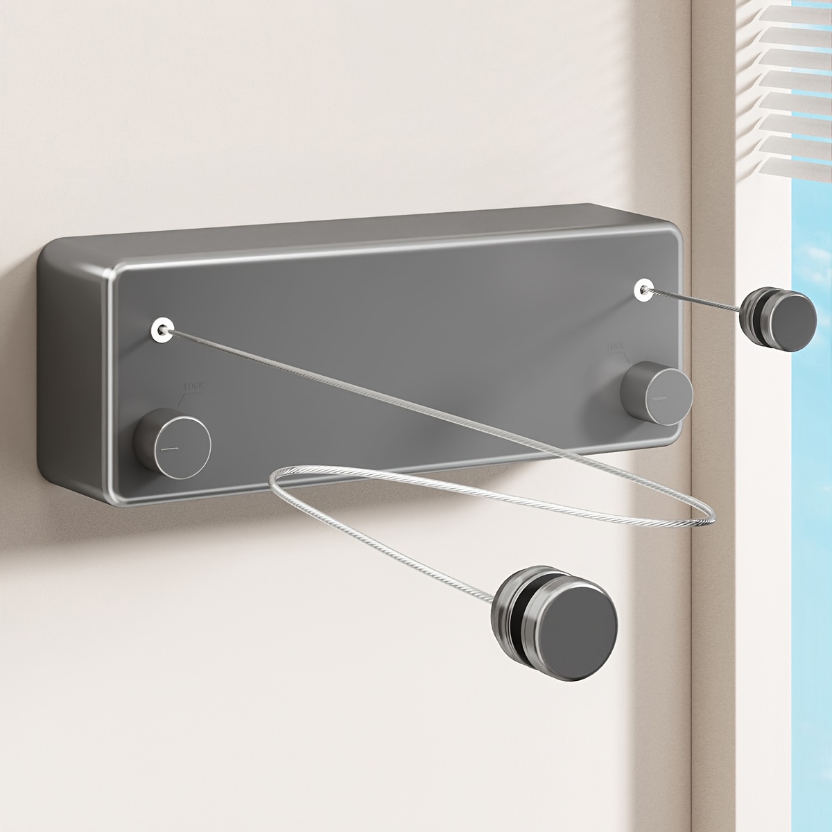 retractable clothesline indoor sold on Temu Australia