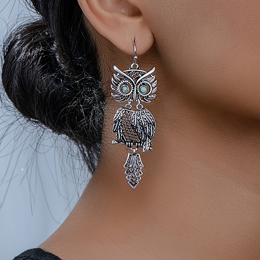 TEMU A Pair Of Elegant Bohemian- Drop Earrings For Women, Perfect For Gifts And Everyday Wear
