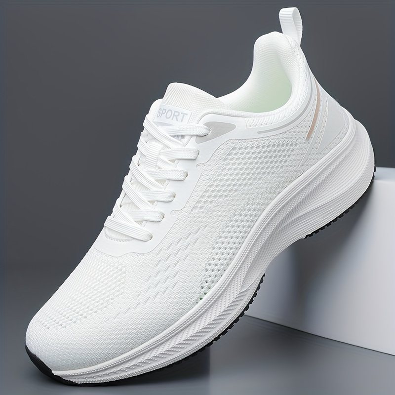Men's Breathable Mesh Running Shoes - Lightweight Lace-Up Design with High-ity Cushioning Midsole and Durable Outsole, Offering Excellent Performance and All-Day Comfort for Long Runs and Daily Training, Suitable for 11 Festivals