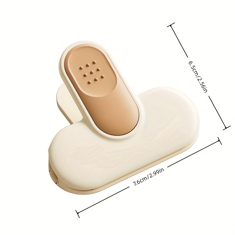 powerful plastic bag sealing clips food bag sealing clips moisture proof spring clips are suitable for plastic and snack bags and are multi functional organizers for daily storage Product details 3