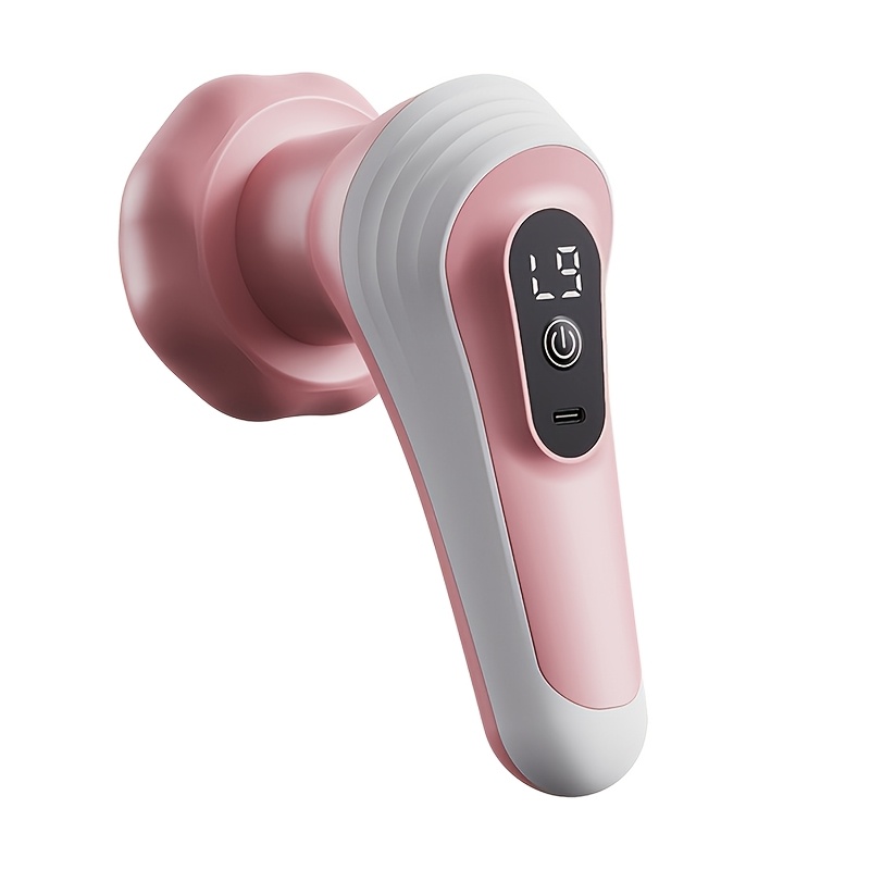 Portable Home Fat Burning Machine, USB Rechargeable, Multifunctional Strong Vibration Body Massager, 3 Colors Available, Unisex, Gift Choice, Includes 5pcs Massage Heads - Image 12