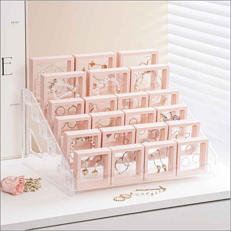 TEMU 6- Display Case 3d Floating - For Jewelry, & Collectibles