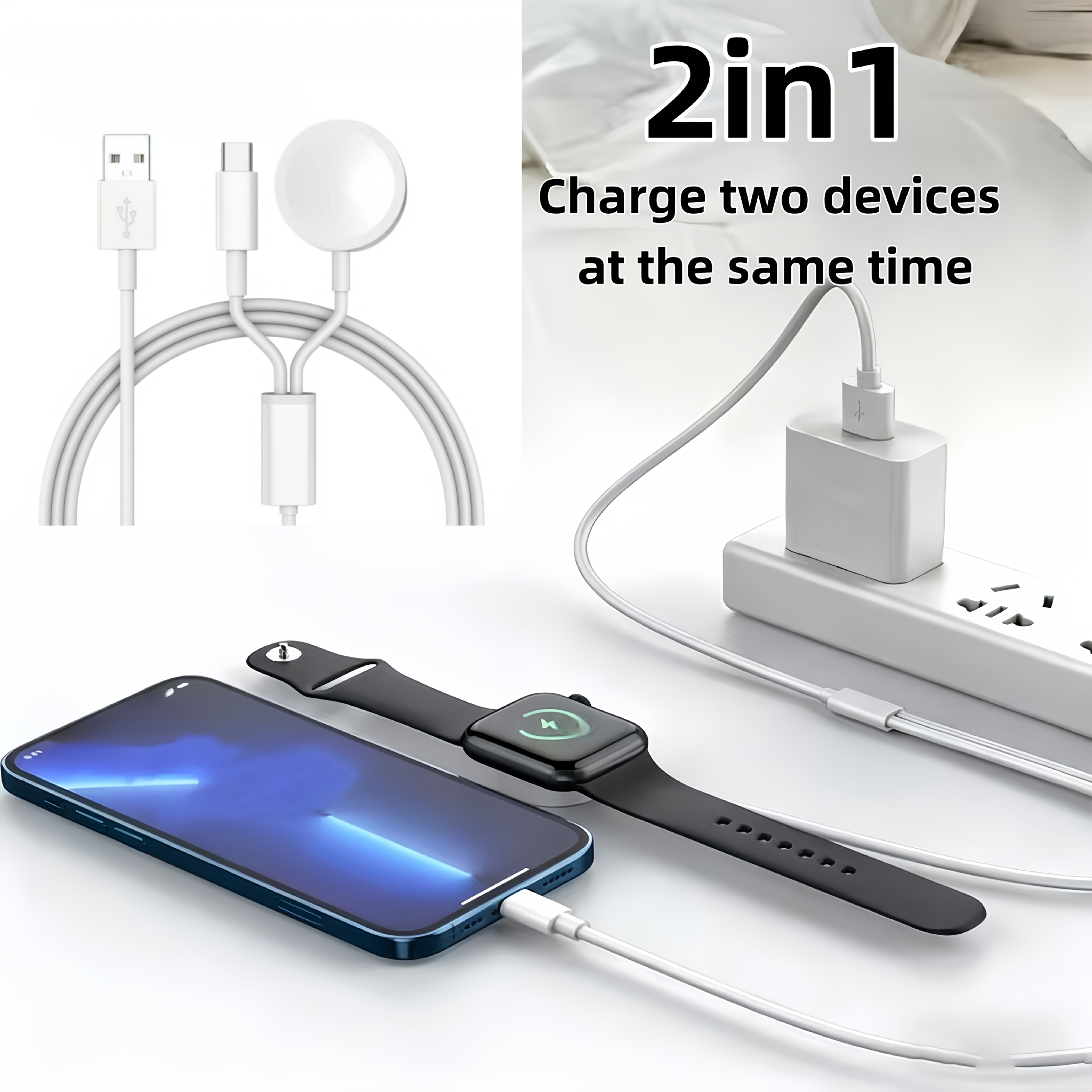 Magnetic Wireless Charging for iWatch, Fully Compatible Charging Solution