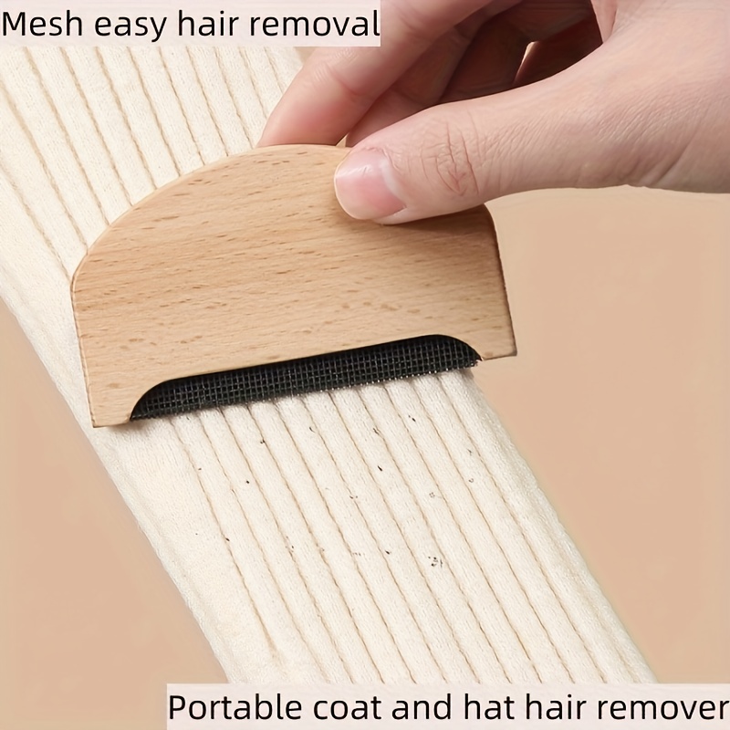 

1pc/2pcs Clothes And Hat Remover Remover For Sweaters And Wool Sweaters Wooden Clothes Deballer Removal Cleaning