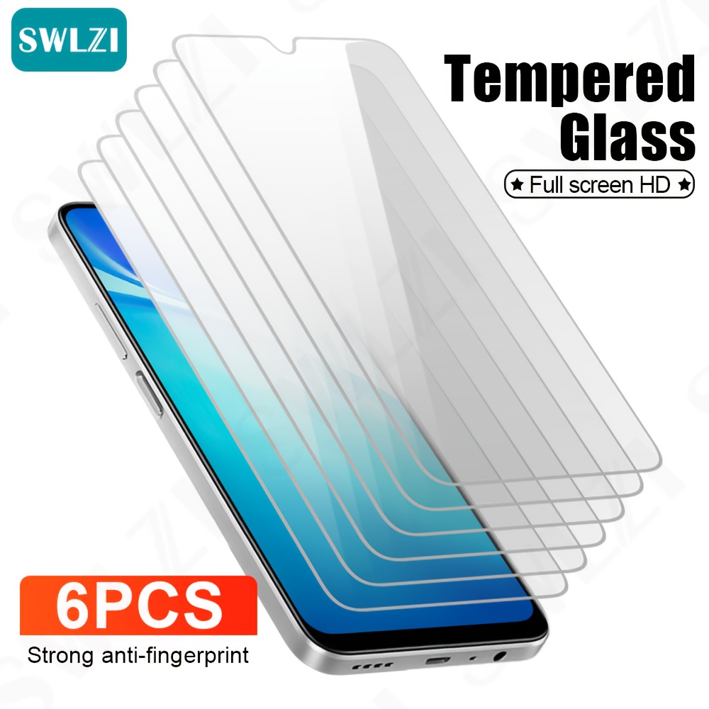 6 kosov zaščitne folije za Samsung Galaxy A36/A56/A26/A16, zaščitno steklo za zaslon telefona, kaljeno steklo A16 5G/A06/A06 5G, steklo za