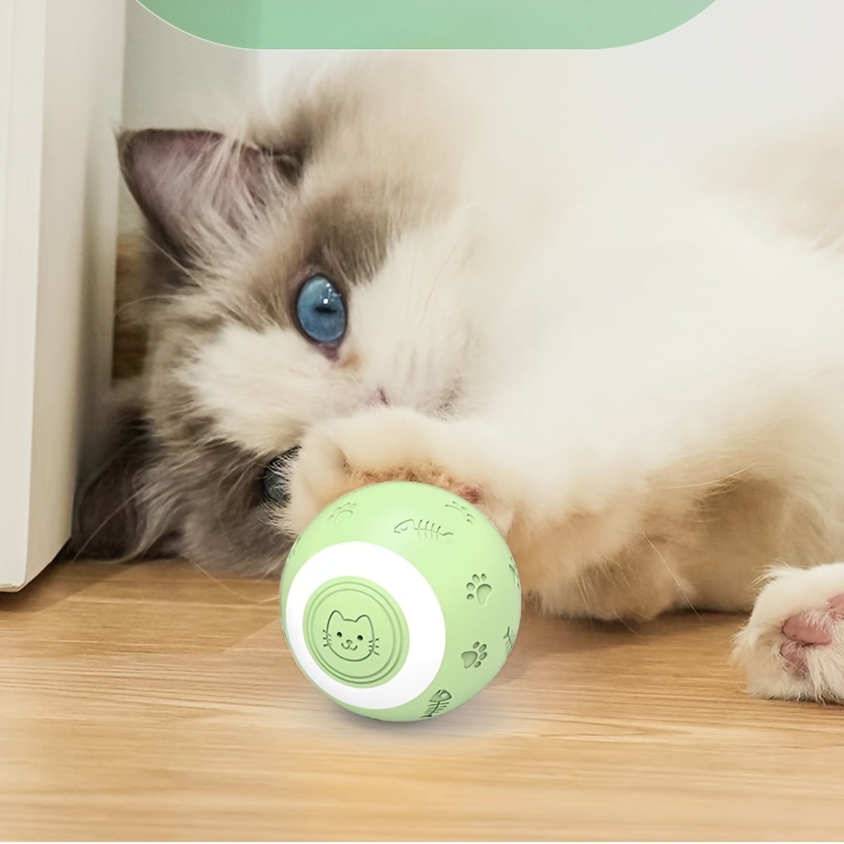 Electric Automatic Cat Toys Smart Ball Toys For Cat Small - Temu