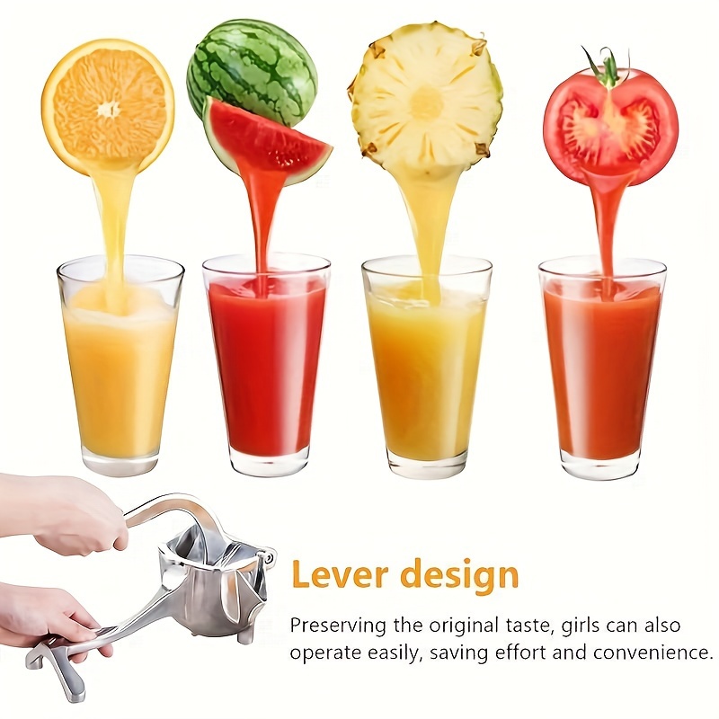 Exprimidor Manual, Exprimidor de Limones, Exprimidor de Mano Multifuncional, Extractor de Jugo de Frutas