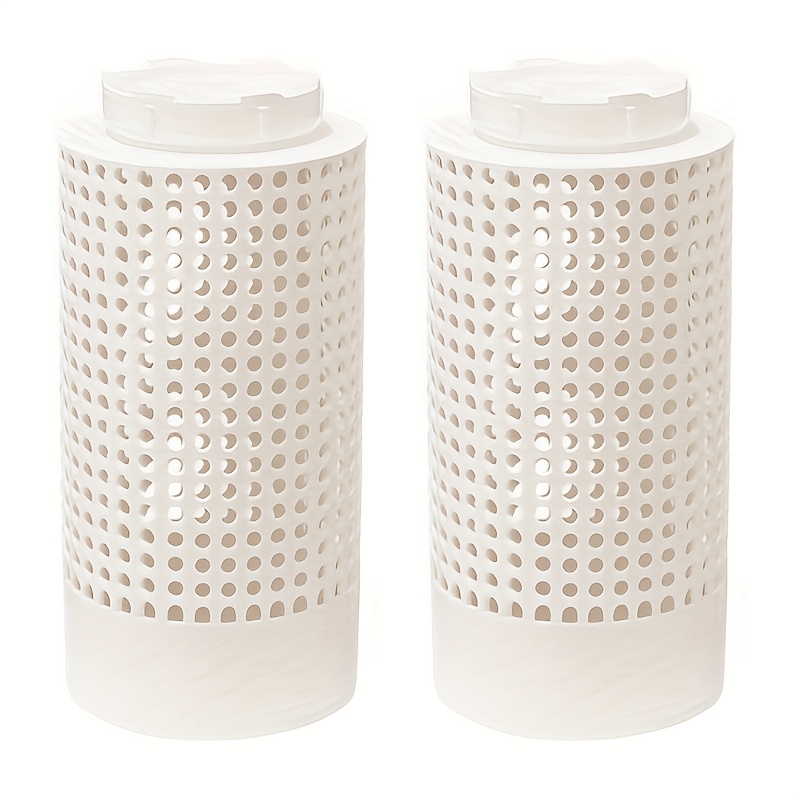 Image of 2/3pcs Round Plastic Worm Composter With Lid | Space- Pvc Tea Tubes For Small Potted Plants And Gardens, Odor-resistant, Ideal For Garden And Lawn Care, Fish And Shrimp Pond Drainage Filter Mesh
