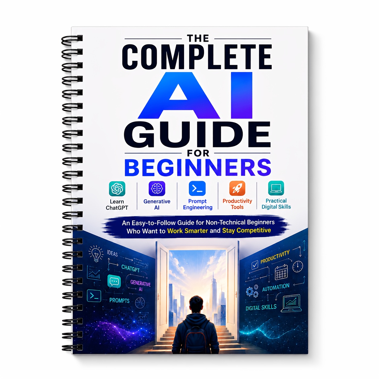TEMU Un guide complet sur l'IA pour les débutants pour apprendre , l'IA générative, l'ingénierie des , les outils de productivité et les compétences