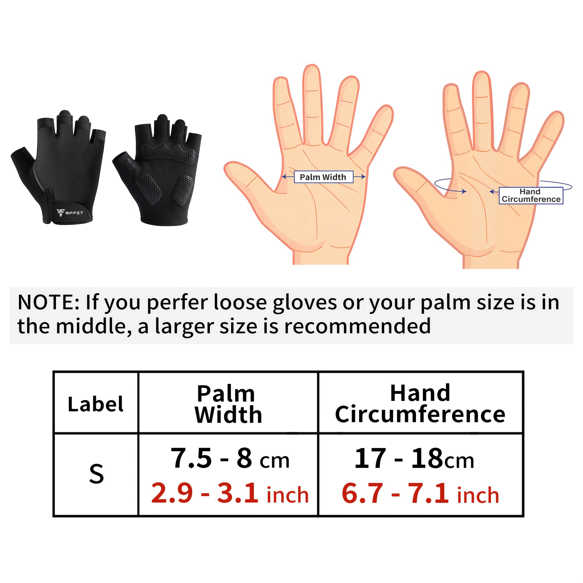 TEMU Gym Gloves For Women Men, Breathable Fingerless Workout Gloves With Honeycomb Silicone Grip, Lightweight Fitness Gloves With Adjustable Wrist