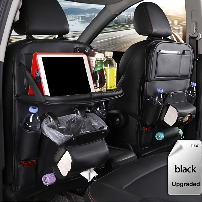 

1pc Car Hanging Storage Bag, Multifunctional Storage Box For Car Interior Accessories, Stores Grocery, Space