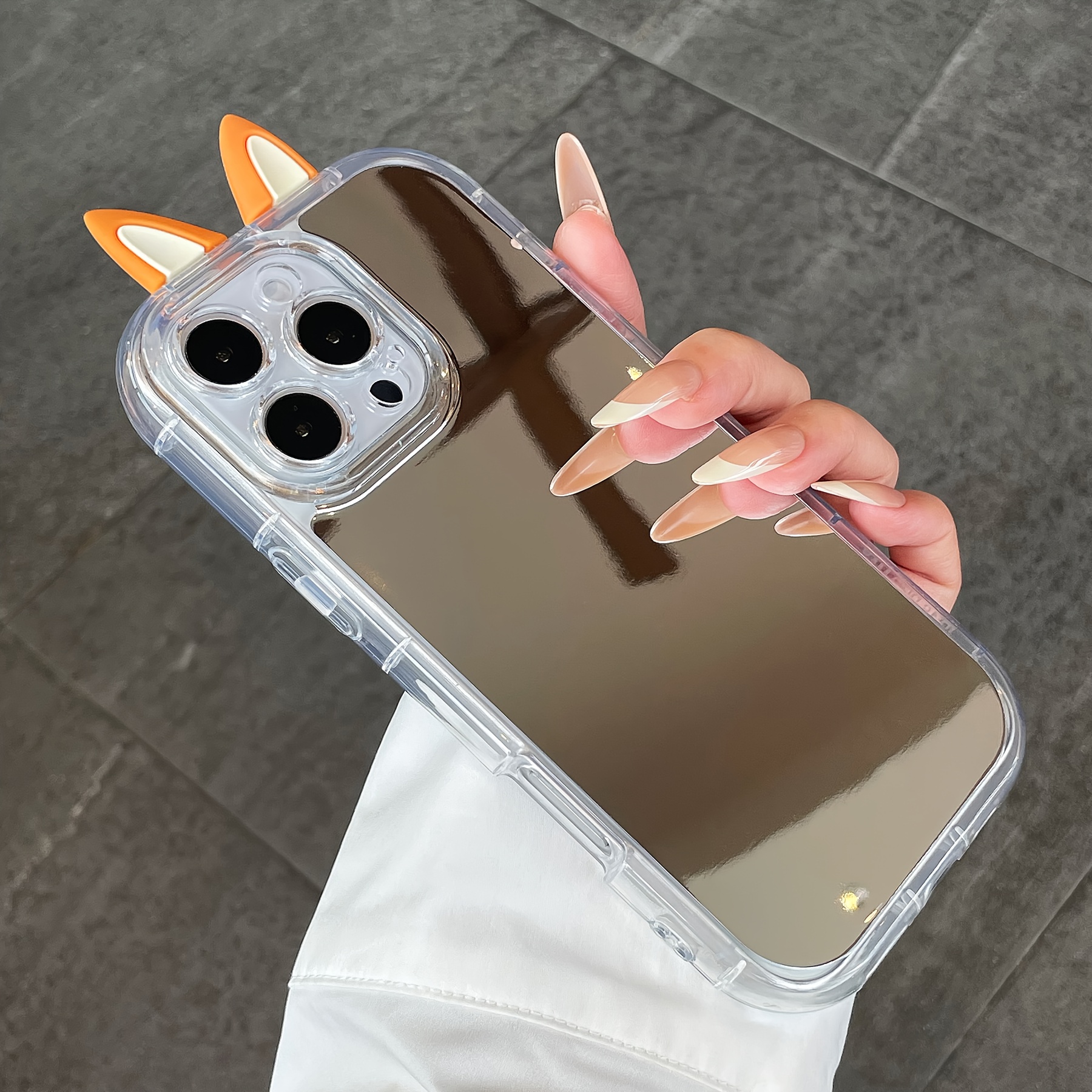 Cute Pearlescent Phone Case Moonstone Pearl Phone Case, IPhone 12 Pro