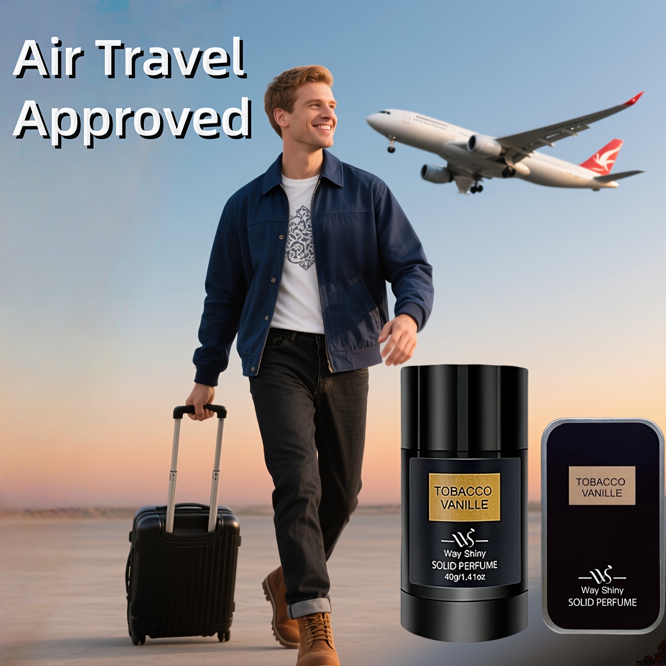 QXG29 Men'S Solid Perfume - Long-Lasting Oriental Fragrance with Woody, Vanilla, Cocoa, Spices & Dried Fruits Notes, Travel-Friendly Luxury Cologne Stick for Everyday & Special Occasions, Elegant Black Bottle - Ideal Gift for Him, Men'S Fragrance, Sophisticated Design, Natural Ingredients, Woody Scent, Stylish Men, Daily Wear Scent, Modern Scent, Highquality Ingredients, Professional Men