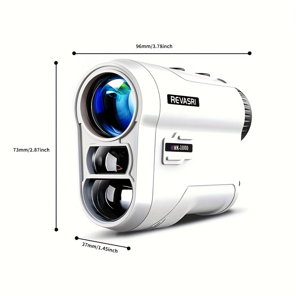 * Golf Rangefinder With Slope And Pin Lock Vibration, External Slope Switch  For Golf Tournament Legal, Rangefinders With Rechargeable Battery, 1