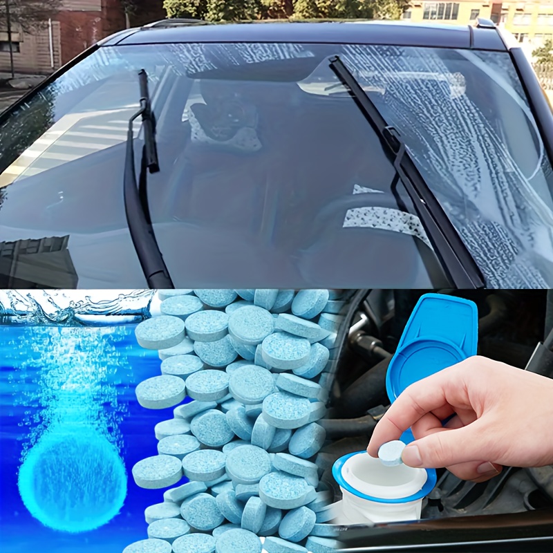 50 Windshield Washer Tablets – Makes 50 Gallons Of Washer Fluid, USA Seller, Easy Storage