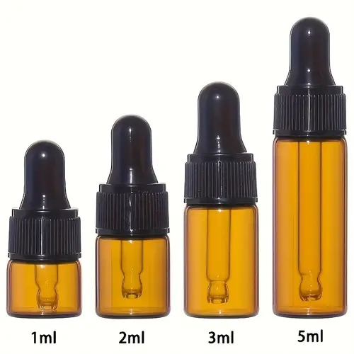 Makeup Sample Containers dropper glass bottles - Pakistan