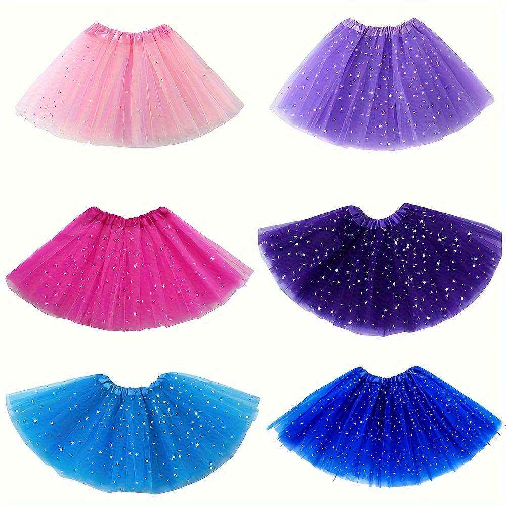 

Sparkling Sequin Star Tutu Skirts - Perfect For Parties & Performances | Available In 1pc, 3pcs, Or 5pcs Sets | Polyester, No Power Needed | Ideal For Teens & Up | Great For , Christmas, Easter & More