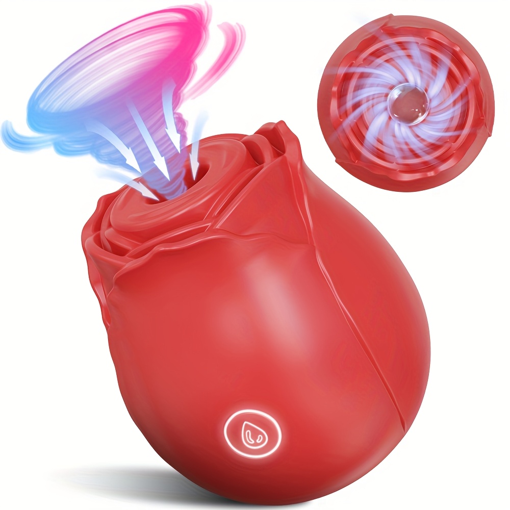 sexy womens cloths Rose Clit Sucking Vibrator G-spot Oral Sucker Nipples Massager Sex Toy for  Women main image 0