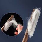 3 pack solid wood cat combs stainless steel teeth for rabbit massage flea lice comb removes mats and loose fur grooming comb for small medium pets