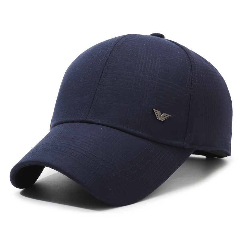 mens easy and casual baseball cap for spring and autumn featuring a duckbill design for sun protection during outdoor activities