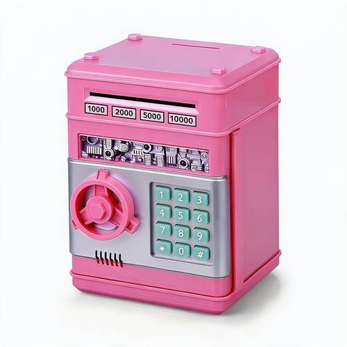 atm password money bank simulated safe toy automatic roll money note coin storage puzzle money bank with music birthday gift