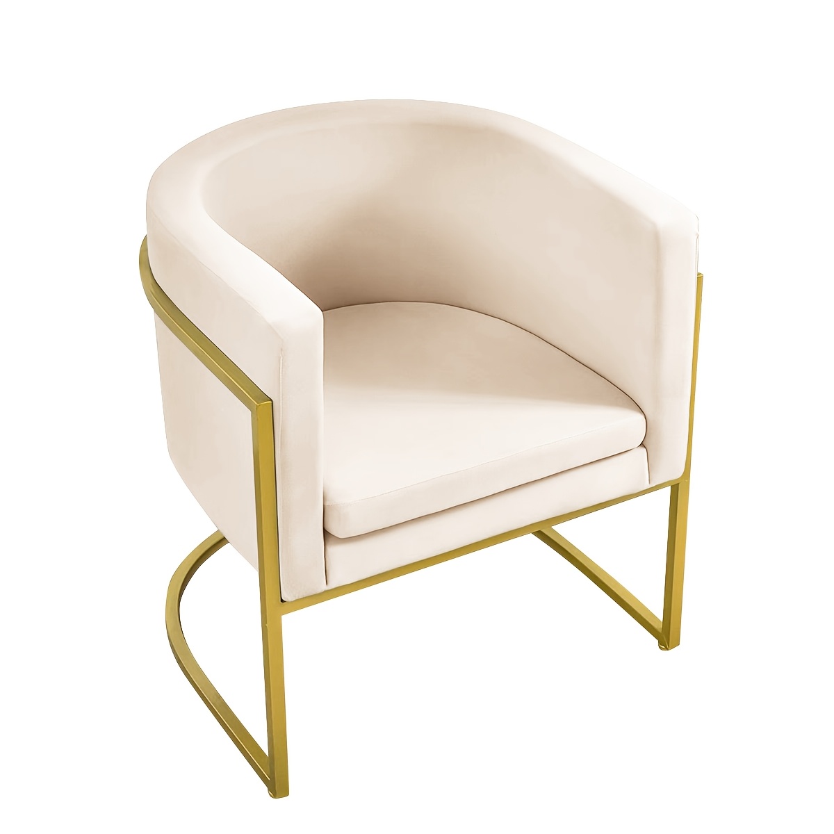 TEMU 2pcs/Set Housse de canapé de club simple à pieds métalliques élastiques pour maison ou hôtel, avec housse de coussin