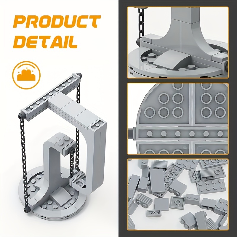MOC Toy Building Model Floating Structure Support Rack
