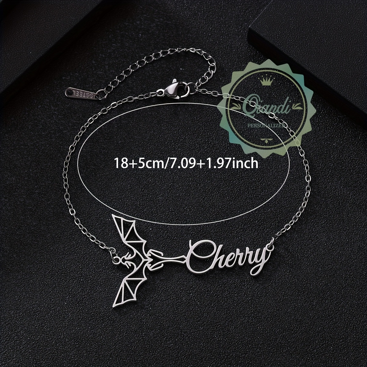 Customized Ebat Bracelet, Tailored Stainless Steel Gift