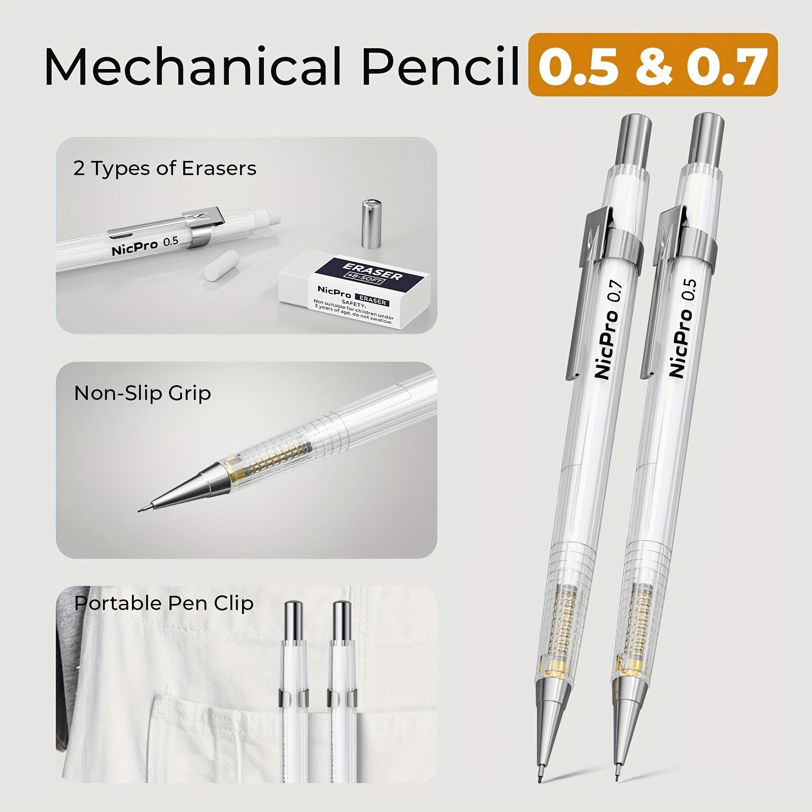 Carrying case and full 21-piece kit