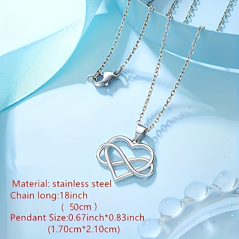 Women's Elegant Stainless Steel Necklace, Gift for Various Occasions