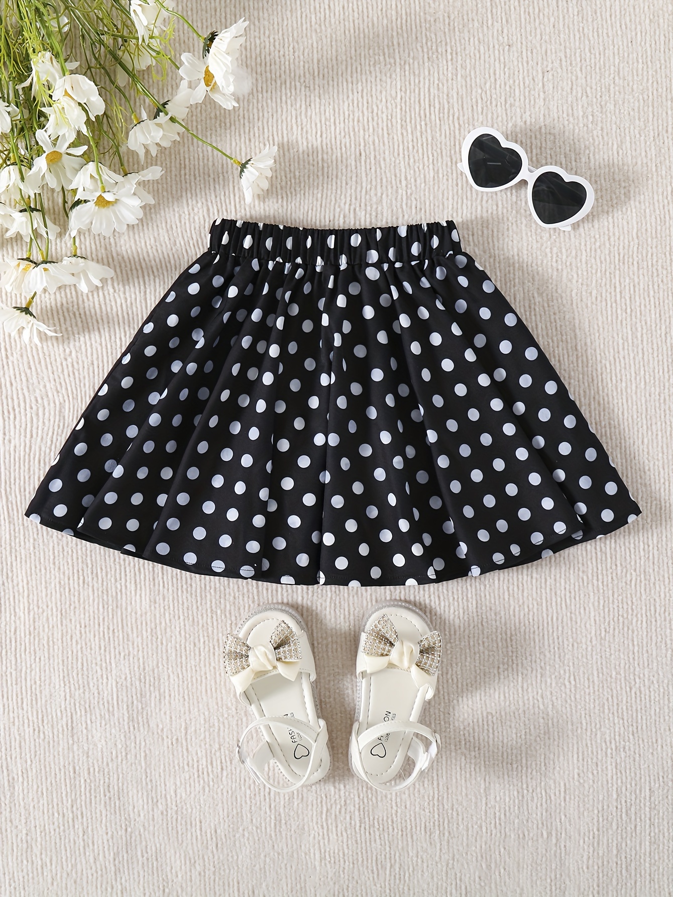 Polka Dot Skirt sold on Temu Canada