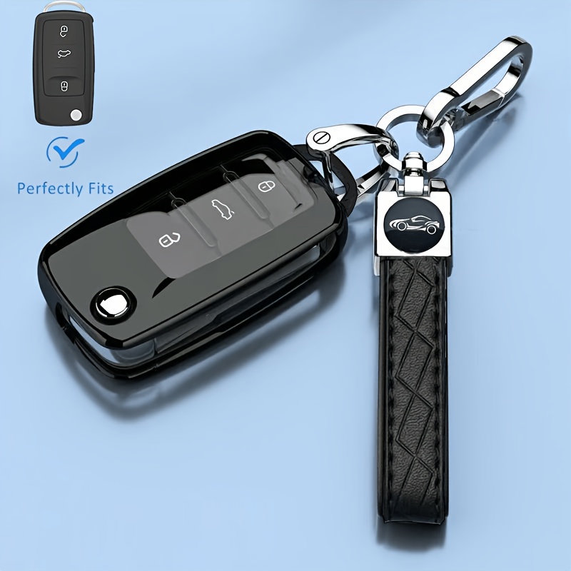 Image of Suitable For Remote Key Covers, Soft Tpu Suitable For Jetta Parts, For , , , , Tiguan, Mk5, , Golf , And Other For Jetta Parts, For Tiguan Remote Key Cover